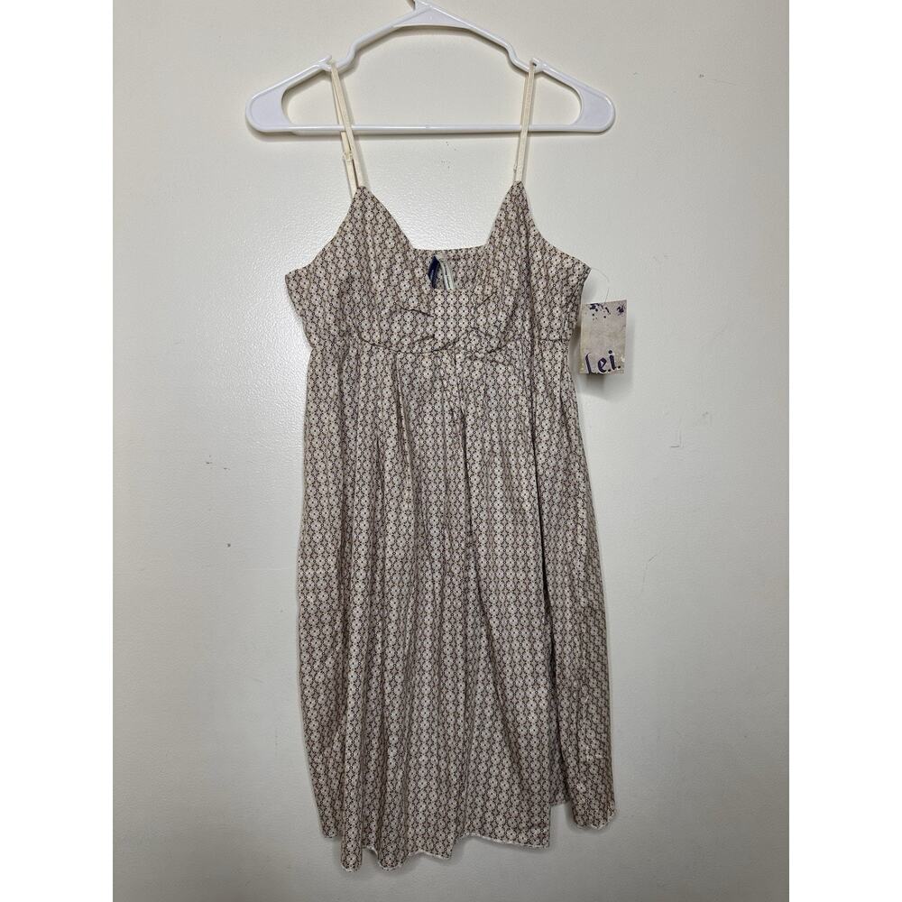 LEI Phoenix Babydoll Dress Girls Size Large NEW Adjustable Straps Geometric